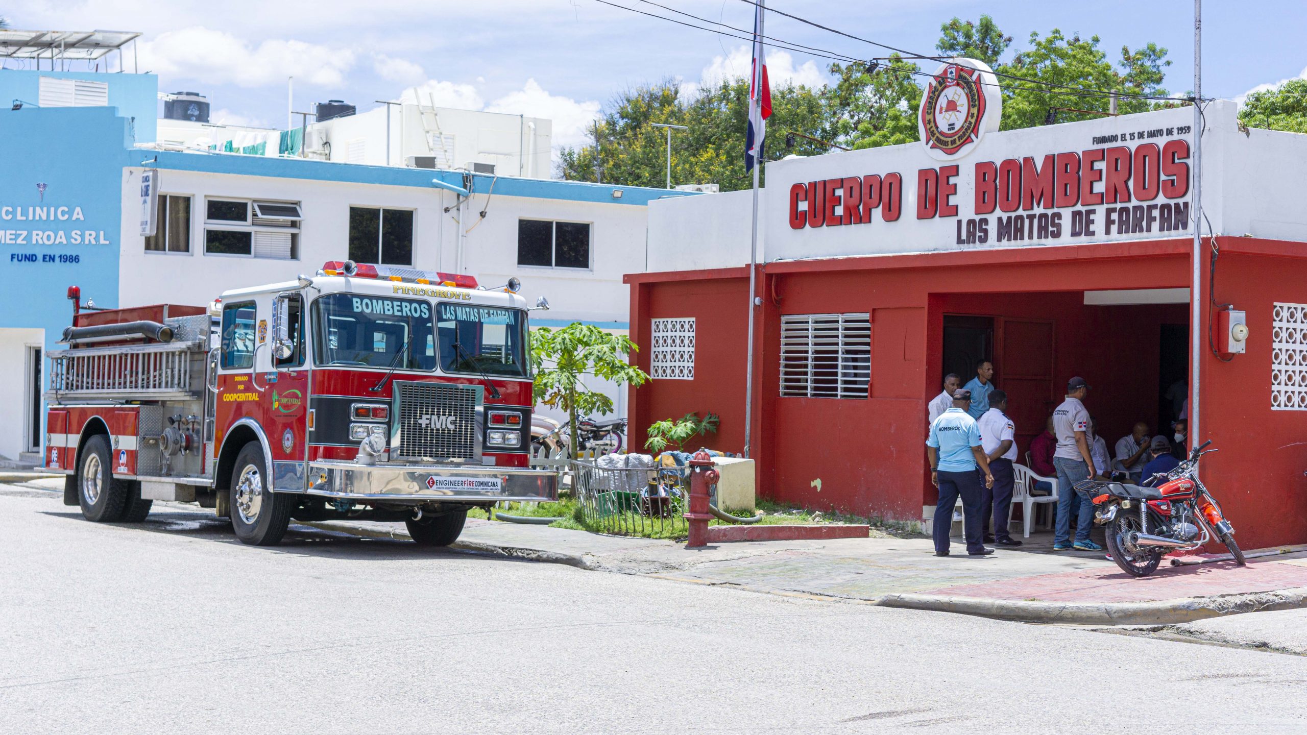 Camion Bomberos Las Matas de Farfán